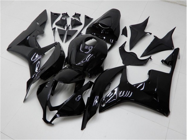 ABS 2007-2008 Glossy Black Honda CBR600RR Bike Fairings Canada ABS 2007-2008 Glossy Black Honda CBR600RR Bike Fairings Canada