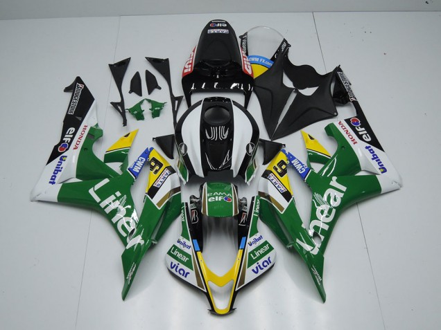 ABS 2007-2008 Green Liner Honda CBR600RR Motorbike Fairing Canada ABS 2007-2008 Green Liner Honda CBR600RR Motorbike Fairing Canada