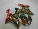 ABS 2007-2008 Black Red Flame Kawasaki ZX6R Motor Bike Fairings Canada ABS 2007-2008 Black Red Flame Kawasaki ZX6R Motor Bike Fairings Canada