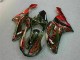 ABS 2007-2008 Black Red Flame Kawasaki ZX6R Motor Bike Fairings Canada ABS 2007-2008 Black Red Flame Kawasaki ZX6R Motor Bike Fairings Canada