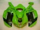 ABS 2007-2008 Green Black Dunlop Kawasaki ZX6R Motorbike Fairing Kits Canada ABS 2007-2008 Green Black Dunlop Kawasaki ZX6R Motorbike Fairing Kits Canada