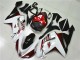 ABS 2007-2008 White Black Red Kawasaki ZX6R Motorbike Fairings Canada ABS 2007-2008 White Black Red Kawasaki ZX6R Motorbike Fairings Canada
