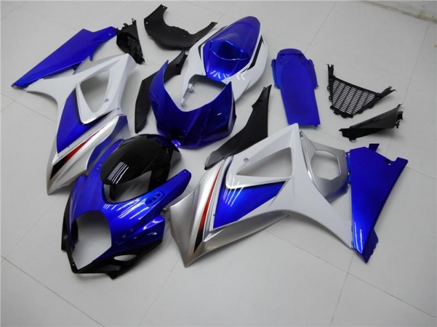 ABS 2007-2008 Blue White Suzuki GSXR 1000 K7 Motorcycle Fairings Canada ABS 2007-2008 Blue White Suzuki GSXR 1000 K7 Motorcycle Fairings Canada