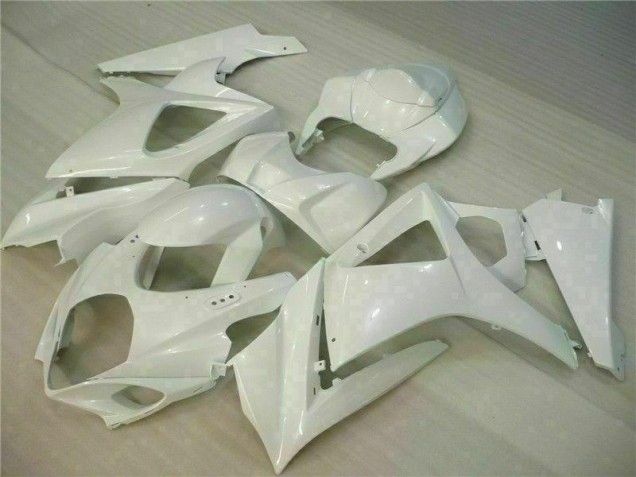ABS 2007-2008 White Suzuki GSXR 1000 K7 Motorcycle Fairing Canada ABS 2007-2008 White Suzuki GSXR 1000 K7 Motorcycle Fairing Canada