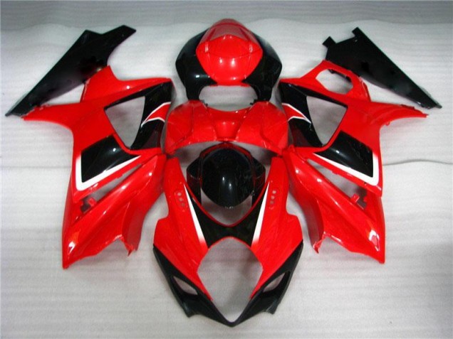 ABS 2007-2008 Red Black Suzuki GSXR 1000 K7 Bike Fairings Canada ABS 2007-2008 Red Black Suzuki GSXR 1000 K7 Bike Fairings Canada
