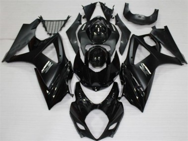 ABS 2007-2008 Black Suzuki GSXR 1000 K7 Motorcycle Replacement Fairings Canada