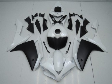 ABS 2007-2008 White Black Yamaha YZF R1 Motorbike Fairing Kits Canada