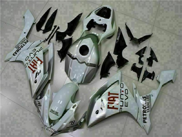ABS 2007-2008 White Yamaha YZF R1 Motorcycle Fairings Kits Canada ABS 2007-2008 White Yamaha YZF R1 Motorcycle Fairings Kits Canada