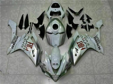 ABS 2007-2008 White Yamaha YZF R1 Motorcycle Fairings Kits Canada