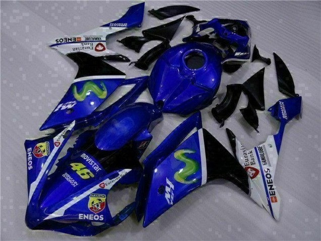 ABS 2007-2008 Blue Yamaha YZF R1 Motorcyle Fairings Canada