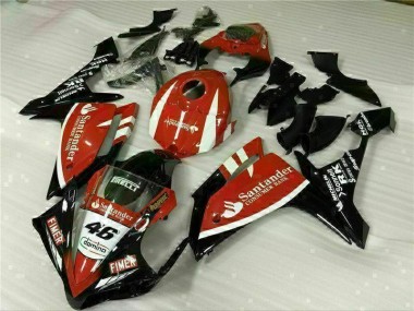 ABS 2007-2008 Red Yamaha YZF R1 Motorcycle Fairings Kit Canada