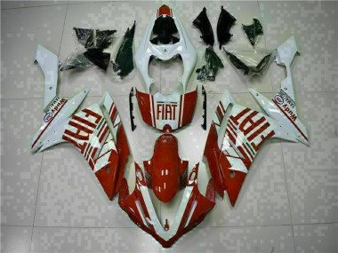 ABS 2007-2008 Red White Yamaha YZF R1 Motorcycle Fairings Canada