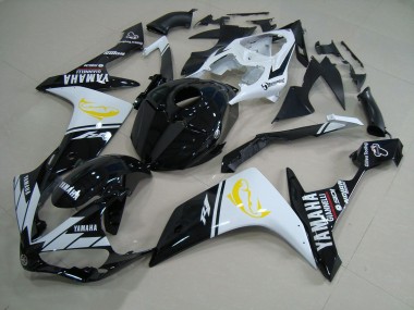 ABS 2007-2008 Black White Dolphin Yamaha YZF R1 Motorcyle Fairings Canada