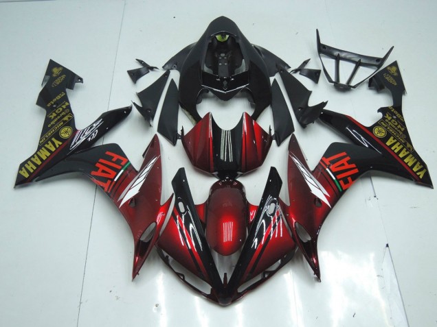 ABS 2007-2008 Dark Glossy Black Yamaha YZF R1 Motorcycle Fairing Kits Canada ABS 2007-2008 Dark Glossy Black Yamaha YZF R1 Motorcycle Fairing Kits Canada