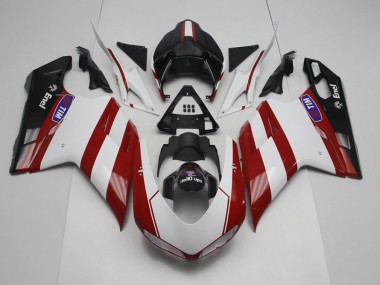 ABS 2007-2014 Generali with No Logo Ducati 848 1098 1198 Motorcycle Fairings Kits Canada