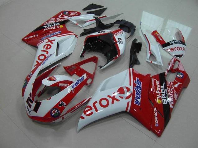 ABS 2007-2014 OEM Style Xerox Ducati 848 1098 1198 Motorcycle Replacement Fairings Canada ABS 2007-2014 OEM Style Xerox Ducati 848 1098 1198 Motorcycle Replacement Fairings Canada