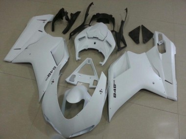 2007-2014 Matte White Ducati 848 1098 1198 Motorbike Fairing Canada