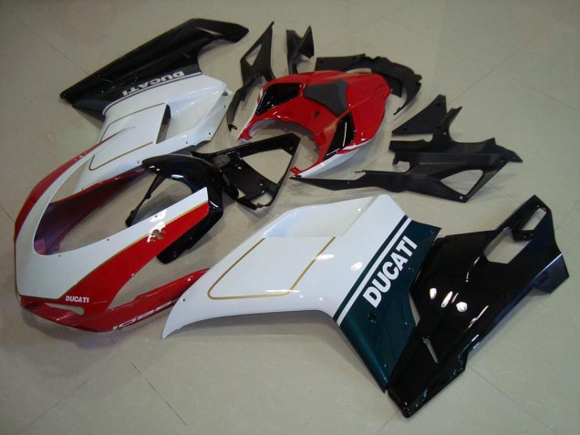 ABS 2007-2014 Tri Color Ducati 848 1098 1198 Moto Fairings Canada ABS 2007-2014 Tri Color Ducati 848 1098 1198 Moto Fairings Canada