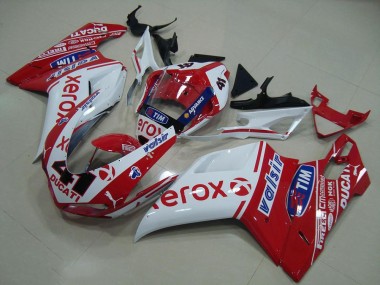 ABS 2007-2014 Special Xerox Ducati 848 1098 1198 Bike Fairing Canada