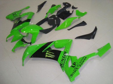 ABS 2008-2010 Green Monster Kawasaki ZX10R Motorbike Fairings Canada