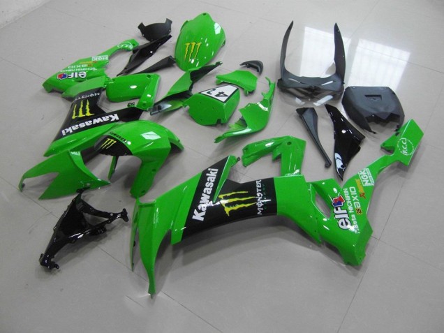 2008-2010 Green Monster 41 Kawasaki ZX10R Motorcycle Fairing Canada 2008-2010 Green Monster 41 Kawasaki ZX10R Motorcycle Fairing Canada