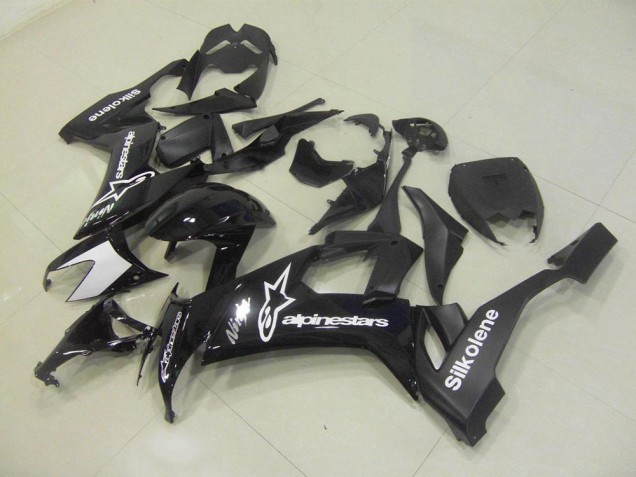 ABS 2008-2010 Black Silkolene Kawasaki ZX10R Bike Fairings Canada ABS 2008-2010 Black Silkolene Kawasaki ZX10R Bike Fairings Canada