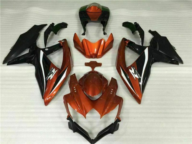 ABS 2008-2010 Red Black Suzuki GSXR 600/750 Motorbike Fairings Canada ABS 2008-2010 Red Black Suzuki GSXR 600/750 Motorbike Fairings Canada