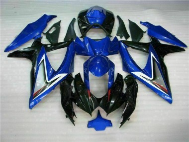 ABS 2008-2010 Blue Black Suzuki GSXR 600/750 Motorcycle Fairing Kit Canada