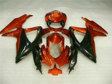ABS 2008-2010 Red Black Suzuki GSXR 600/750 Motorcycle Replacement Fairings Canada