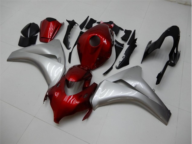 ABS 2008-2011 Red Silver Honda CBR1000RR Motorbike Fairings Canada ABS 2008-2011 Red Silver Honda CBR1000RR Motorbike Fairings Canada