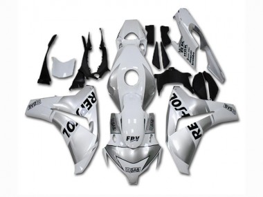 ABS 2008-2011 Silver White Repsol Honda CBR1000RR Bike Fairing Canada