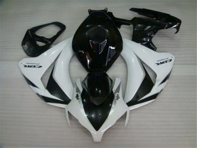 ABS 2008-2011 Black White Honda CBR1000RR Motorcycle Fairings Canada ABS 2008-2011 Black White Honda CBR1000RR Motorcycle Fairings Canada