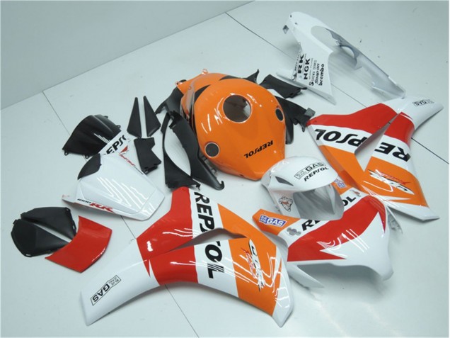 ABS 2008-2011 Orange White Red Repsol Honda CBR1000RR Motorcycle Fairing Kits Canada ABS 2008-2011 Orange White Red Repsol Honda CBR1000RR Motorcycle Fairing Kits Canada