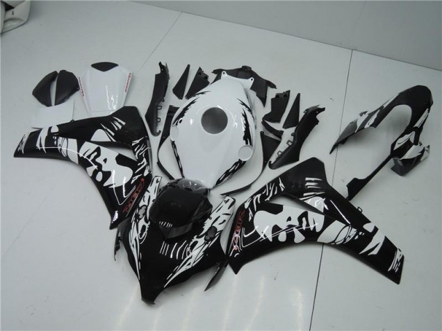 ABS 2008-2011 Black White Honda CBR1000RR Motorbike Fairing Canada ABS 2008-2011 Black White Honda CBR1000RR Motorbike Fairing Canada