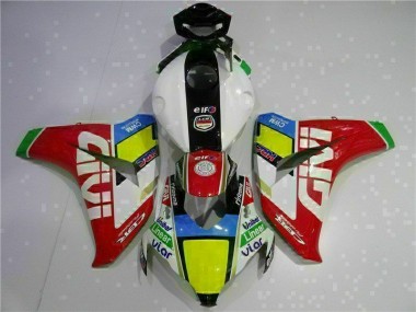 ABS 2008-2011 Red White Honda CBR1000RR Bike Fairing Canada