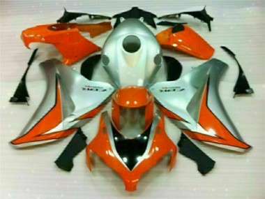 ABS 2008-2011 Silver Orange Honda CBR1000RR Bike Fairings Canada