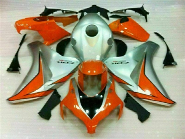 ABS 2008-2011 Silver Orange Honda CBR1000RR Bike Fairings Canada ABS 2008-2011 Silver Orange Honda CBR1000RR Bike Fairings Canada