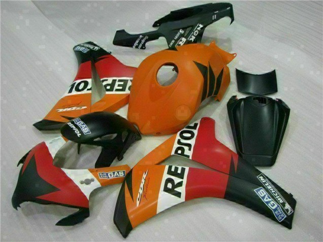 ABS 2008-2011 Orange Repsol Honda CBR1000RR Replacement Fairings Canada ABS 2008-2011 Orange Repsol Honda CBR1000RR Replacement Fairings Canada