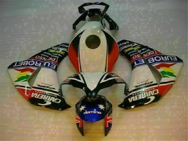 ABS 2008-2011 White Blue Honda CBR1000RR Motorcycle Fairing Canada