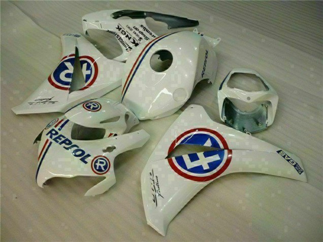 ABS 2008-2011 White Blue Repsol Honda CBR1000RR Bike Fairing Canada ABS 2008-2011 White Blue Repsol Honda CBR1000RR Bike Fairing Canada