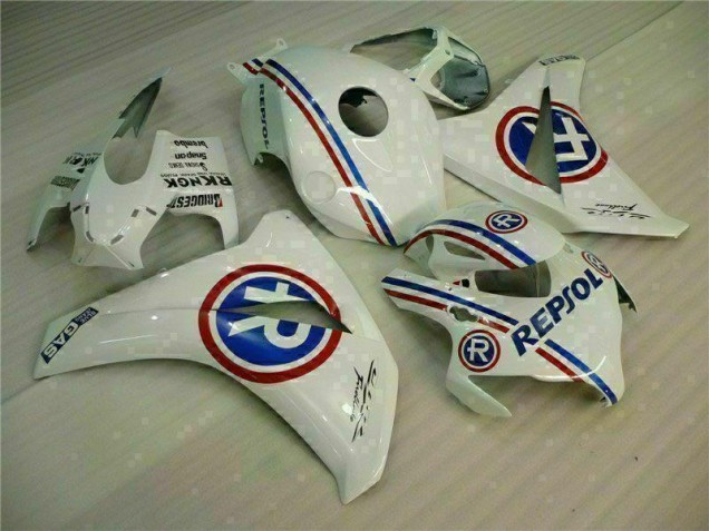 ABS 2008-2011 White Blue Repsol Honda CBR1000RR Bike Fairing Canada ABS 2008-2011 White Blue Repsol Honda CBR1000RR Bike Fairing Canada