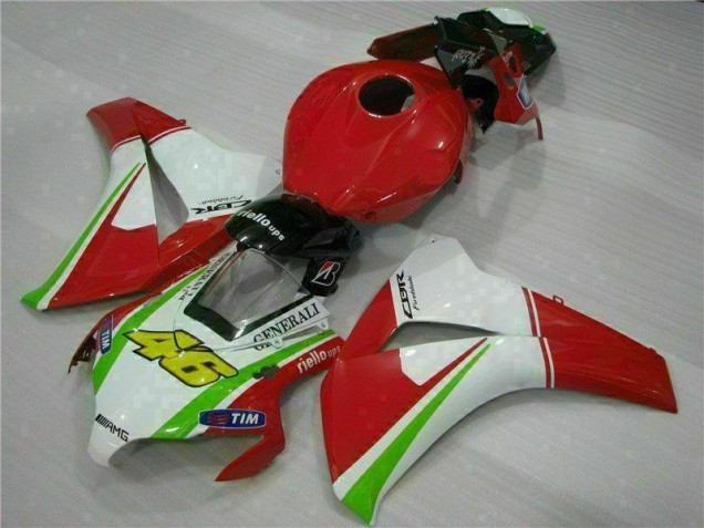 ABS 2008-2011 Red White Honda CBR1000RR Bike Fairings Canada ABS 2008-2011 Red White Honda CBR1000RR Bike Fairings Canada