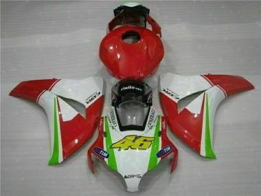 ABS 2008-2011 Red White Honda CBR1000RR Bike Fairings Canada