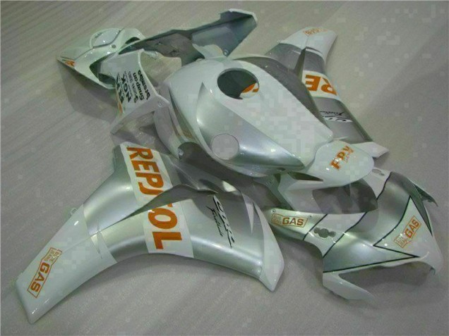 ABS 2008-2011 Silver Honda CBR1000RR Motorbike Fairing Canada ABS 2008-2011 Silver Honda CBR1000RR Motorbike Fairing Canada