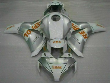 ABS 2008-2011 Silver Honda CBR1000RR Motorbike Fairing Canada
