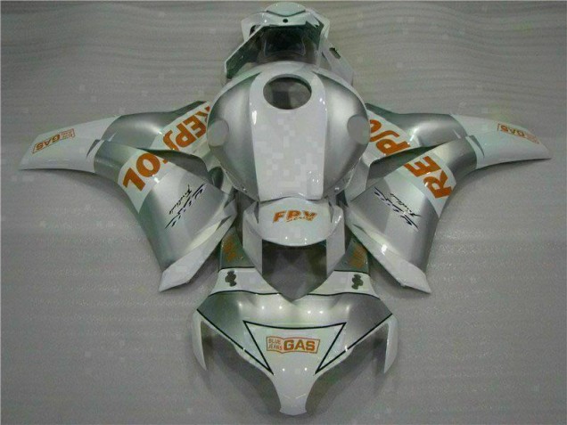 ABS 2008-2011 Silver Honda CBR1000RR Motorbike Fairing Canada ABS 2008-2011 Silver Honda CBR1000RR Motorbike Fairing Canada