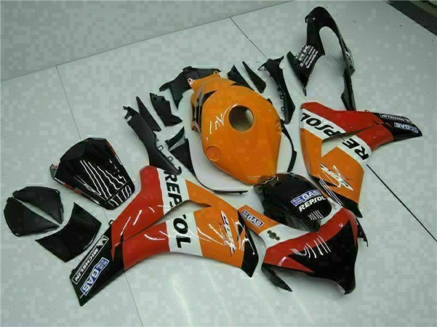 2008-2011 Orange Repsol Honda CBR1000RR Bike Fairing Kit Canada