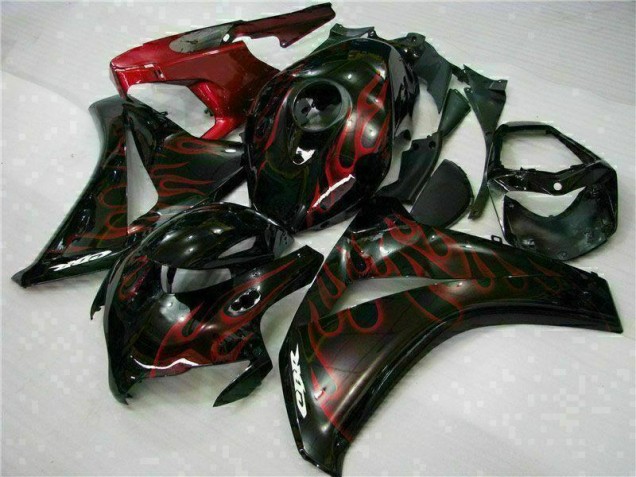 ABS 2008-2011 Red Flame Honda CBR1000RR Motorbike Fairing Kits Canada ABS 2008-2011 Red Flame Honda CBR1000RR Motorbike Fairing Kits Canada