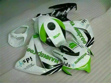 ABS 2008-2011 Green White Honda CBR1000RR Replacement Fairings Canada