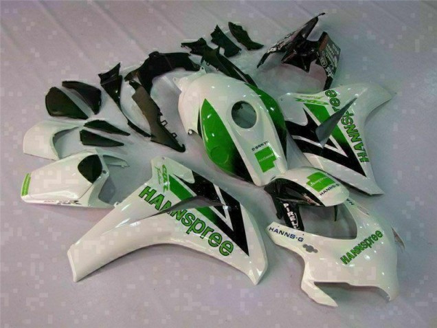 ABS 2008-2011 Green White Honda CBR1000RR Motorcycle Fairings Kit Canada